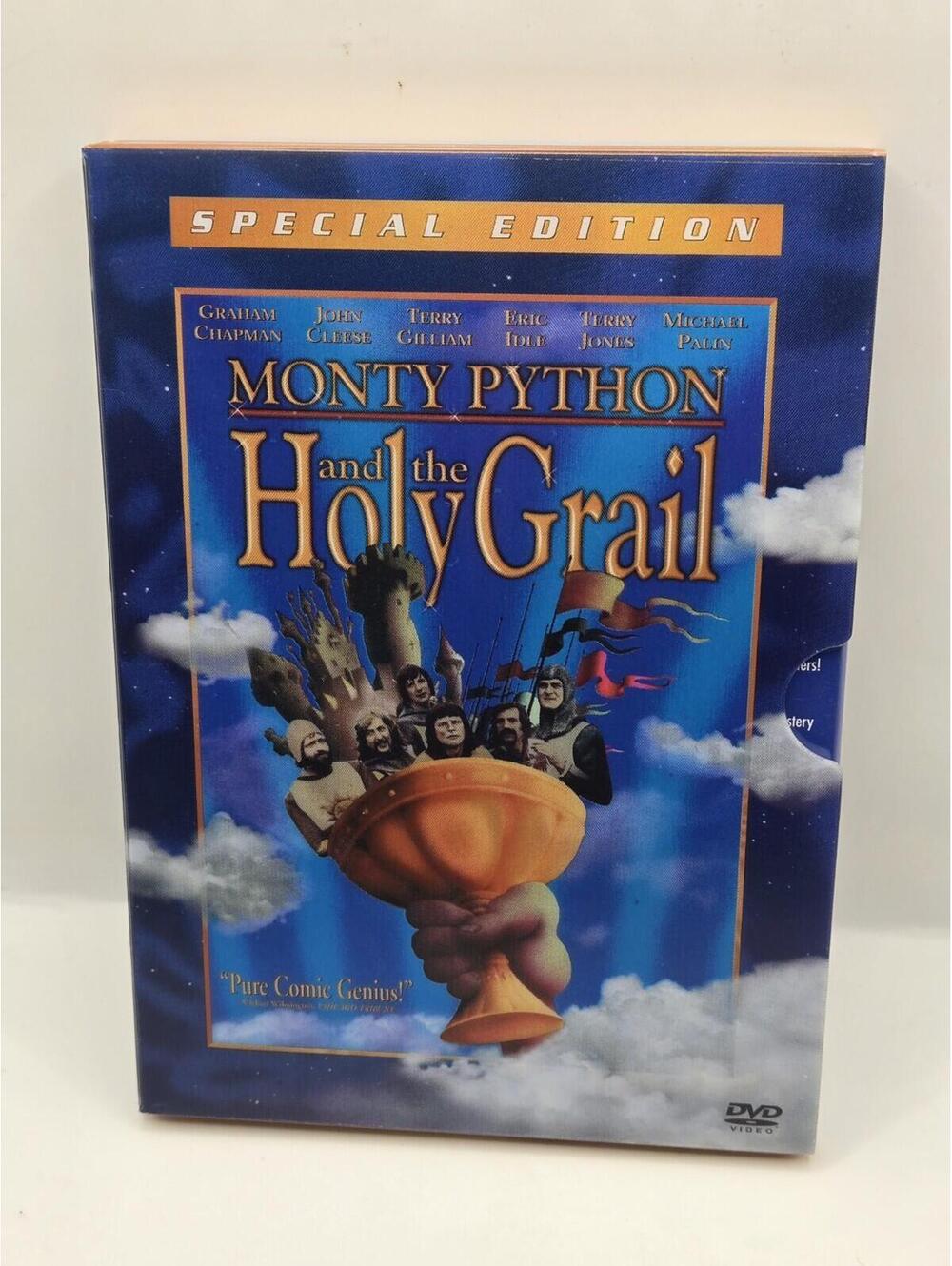 Monty Python and the Holy Grail DVD 2001 2-Disc Set Special Edition With Slip